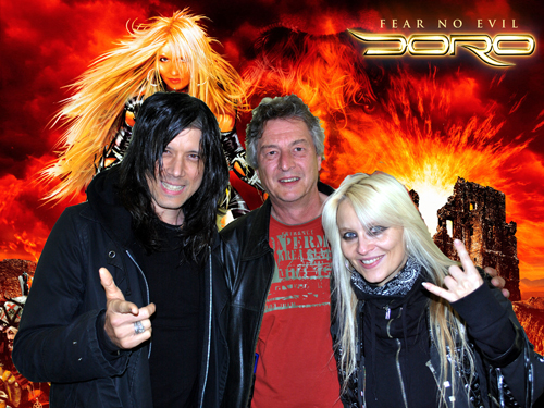 Nick Douglas and Doro Pesch